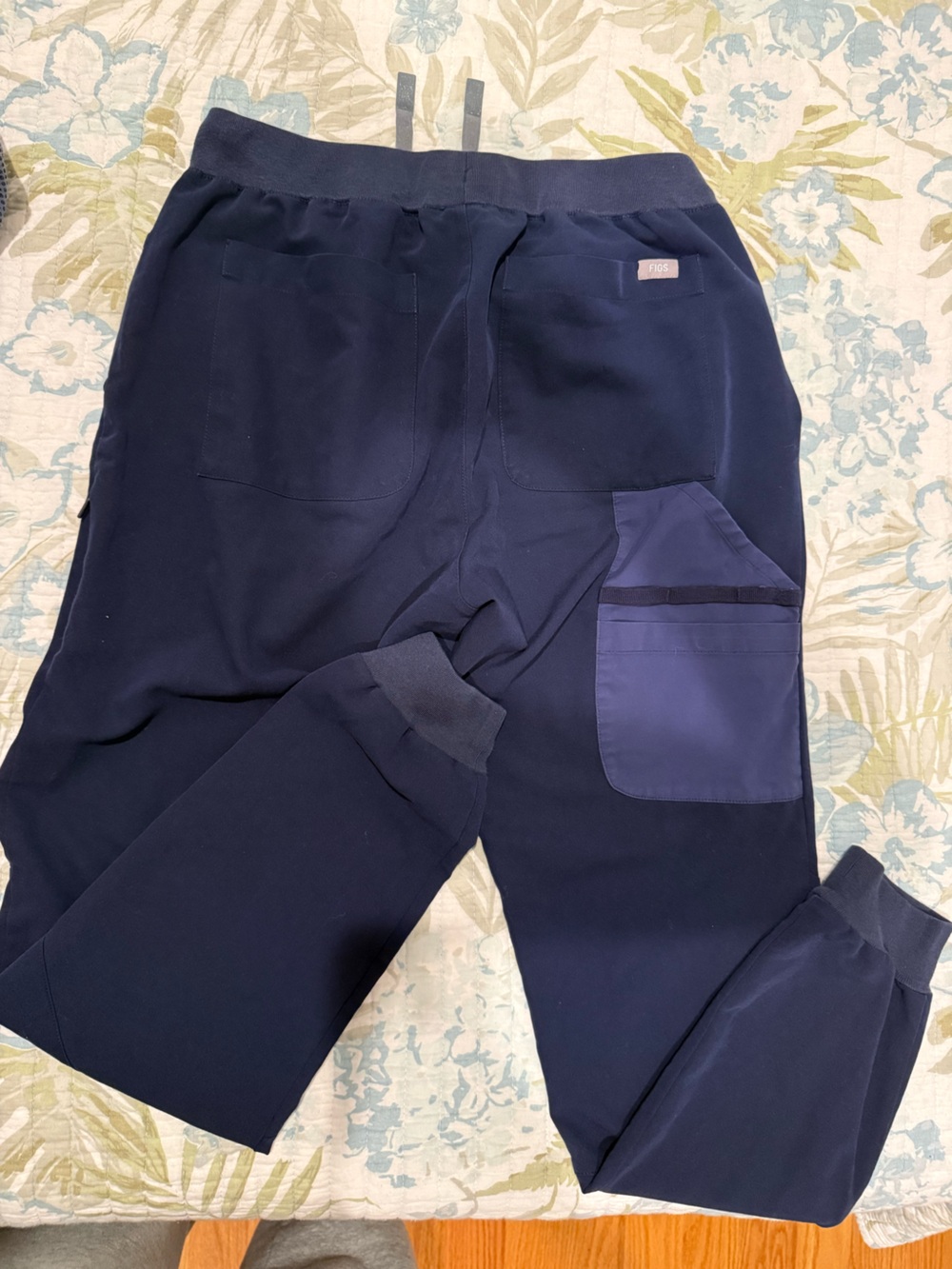 Figs Navy Blue Jogger Pants - Picture 2 of 2